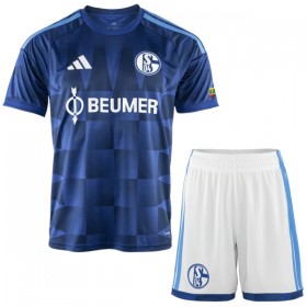 Jalkapallo Peliasut Schalke 04 Lasten Koti Pelipaita 2026-27 Lyhythihainen