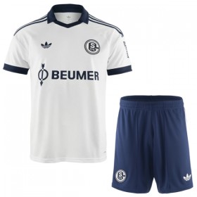 Jalkapallo Peliasut Schalke 04 Lasten Vieras Pelipaita 2026-27 Lyhythihainen