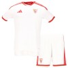 Jalkapallo Peliasut Sevilla FC Lasten Koti Pelipaita 2026-27 Lyhythihainen