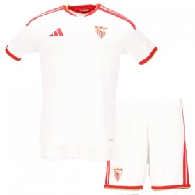 Jalkapallo Peliasut Sevilla FC Lasten Koti Pelipaita 2026-27 Lyhythihainen