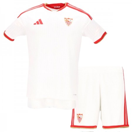 Jalkapallo Peliasut Sevilla FC Lasten Koti Pelipaita 2026-27 Lyhythihainen