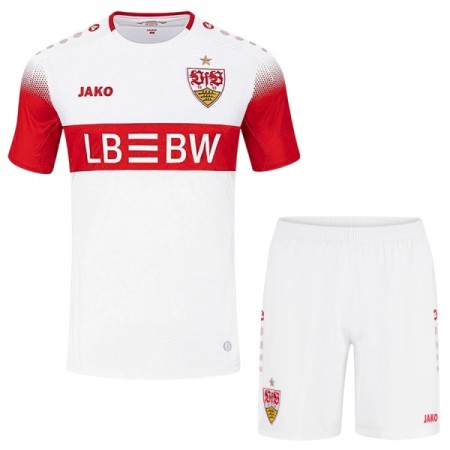 Jalkapallo Peliasut VfB Stuttgart Lasten Koti Pelipaita 2026-27 Lyhythihainen