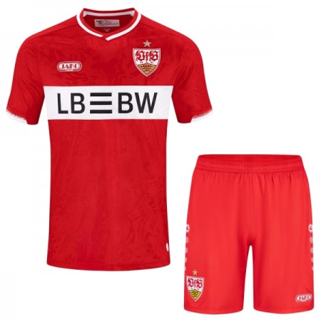 Jalkapallo Peliasut VfB Stuttgart Lasten Vieras Pelipaita 2026-27 Lyhythihainen Jalkapallo Peliasut VfB Stuttgart Lasten Vieras Pelipaita 2026-27 Lyhythihainen