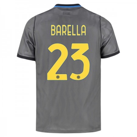 Jalkapallo Peliasut Inter Milan Barella 23 Kolmas Pelipaita 2026-27 Lyhythihainen