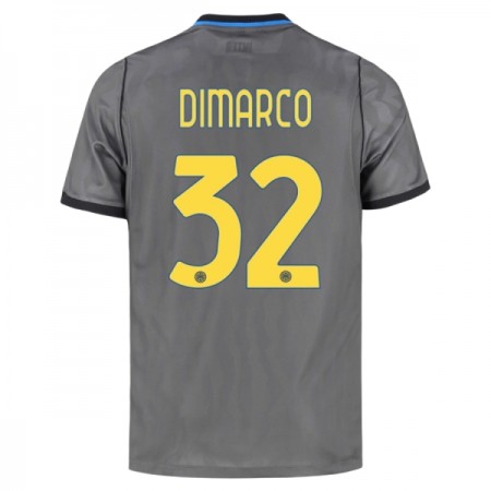 Jalkapallo Peliasut Inter Milan Dimarco 32 Kolmas Pelipaita 2026-27 Lyhythihainen