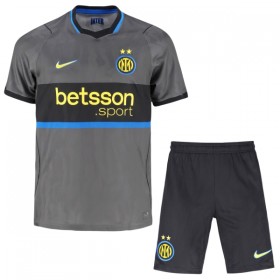 Jalkapallo Peliasut Inter Milan Lasten Kolmas Pelipaita 2026-27 Lyhythihainen
