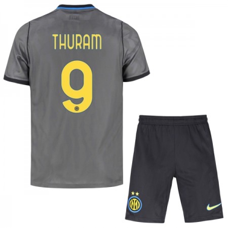 Jalkapallo Peliasut Inter Milan Thuram 9 Lasten Kolmas Pelipaita 2026-27 Lyhythihainen