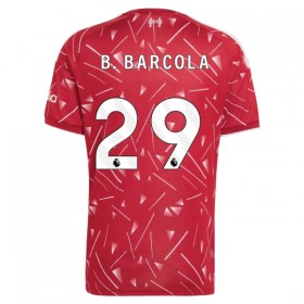 Jalkapallo Peliasut Liverpool B. Barcola 29 Koti Pelipaita 2026-27 Lyhythihainen