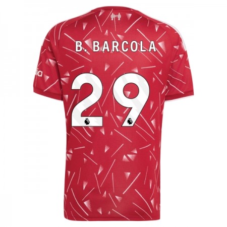 Jalkapallo Peliasut Liverpool B. Barcola 29 Koti Pelipaita 2026-27 Lyhythihainen