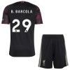 Jalkapallo Peliasut Liverpool B. Barcola 29 Lasten Kolmas Pelipaita 2026-27 Lyhythihainen