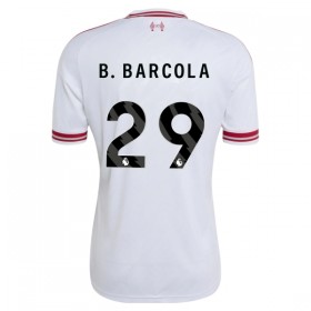 Jalkapallo Peliasut Liverpool B. Barcola 29 Vieras Pelipaita 2026-27 Lyhythihainen