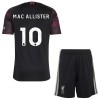 Jalkapallo Peliasut Liverpool Mac Allister 10 Lasten Kolmas Pelipaita 2026-27 Lyhythihainen