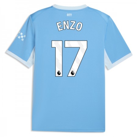 Jalkapallo Peliasut Manchester City Enzo 17 Koti Pelipaita 2026-27 Lyhythihainen