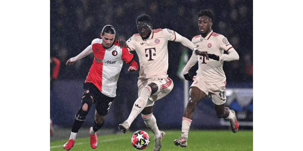 Feyenoord voitti Bayern Münchenin 3-0