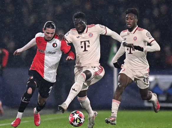 Feyenoord voitti Bayern Münchenin 3-0