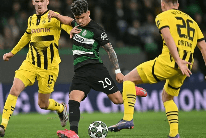 Sporting CP hävisi 0-3 Dortmundille, valmentajan vaihto on asettanut joukkueen vaikeuksiin
