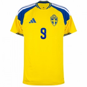 Jalkapallo Peliasut Ruotsi Isak 9 Koti Pelipaita MM-kisat 2026 Lyhythihainen