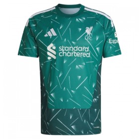 Jalkapallo Peliasut Liverpool Maalivahti Koti Pelipaita 2026-27 Vihreä Lyhythihainen
