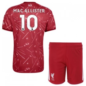 Jalkapallo Peliasut Liverpool Mac Allister 10 Lasten Koti Pelipaita 2026-27 Lyhythihainen