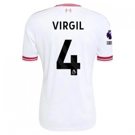 Jalkapallo Peliasut Liverpool Virgil 4 Vieras Pelipaita 2026-27 Lyhythihainen