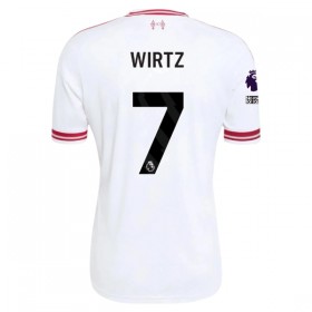 Jalkapallo Peliasut Liverpool Wirtz 7 Vieras Pelipaita 2026-27 Lyhythihainen